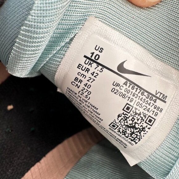 Nike Air Max 720 SE Women Size 10 AT6176 304 Ocean Cube Phantom Blue Shoes - Picture 10 of 12